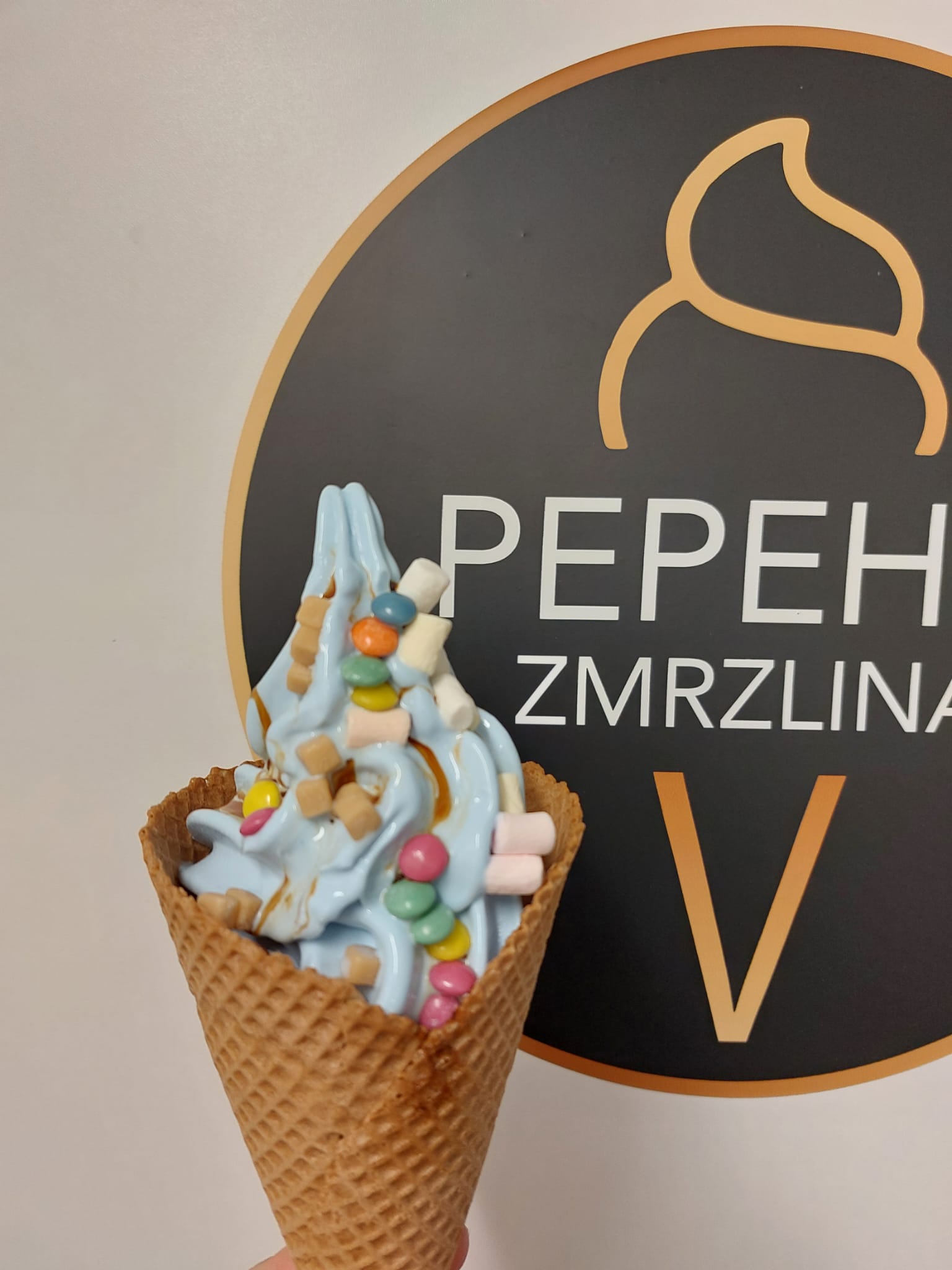 Šmoulová zmrzlina